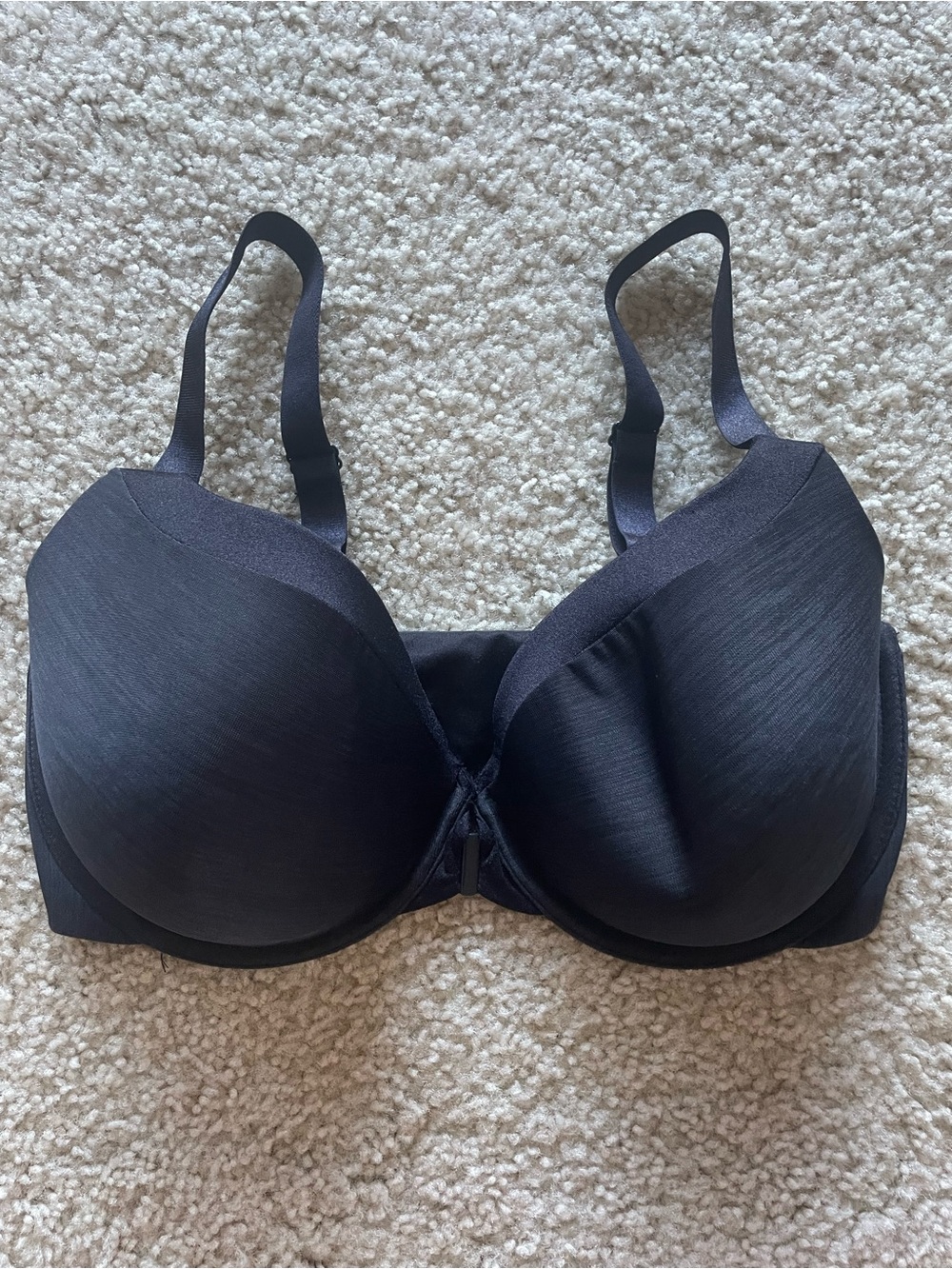 Vanity Fair Black Smooth Contour T-Shirt Bra
